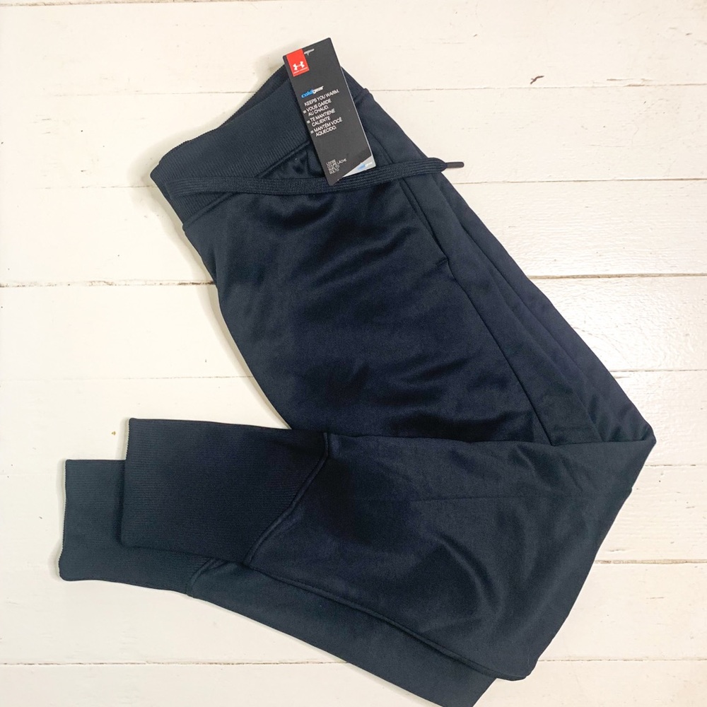 NWT Under Armour cold gear cold weather joggers, small